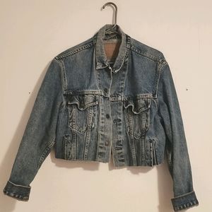 Levi's denim crop jacket
